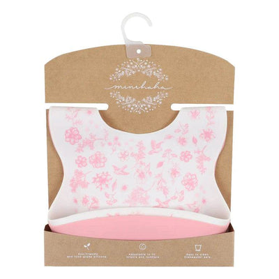 Bebe By Minihaha Floral Print 2 Pack Silicone Bibs - Outlet Shop For Kids