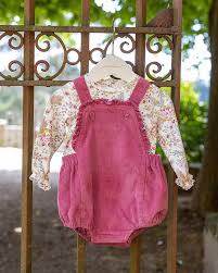 Bebe By Minihaha Margot Cord Bodysuit - Rose Pink - Outlet Shop For Kids