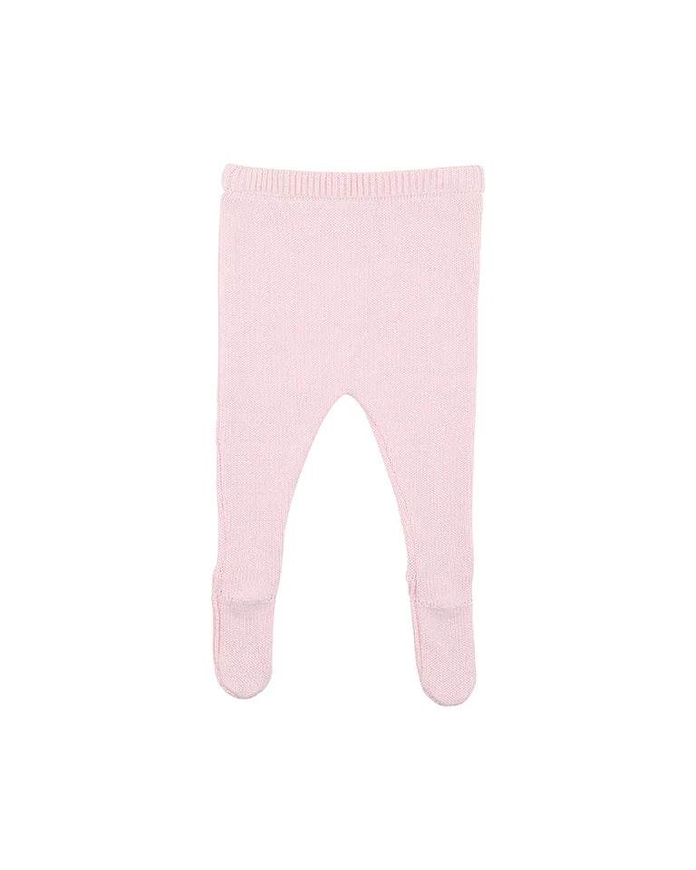 Bebe By Minihaha Margot Footed Knit Legging - Pink - Outlet Shop For Kids