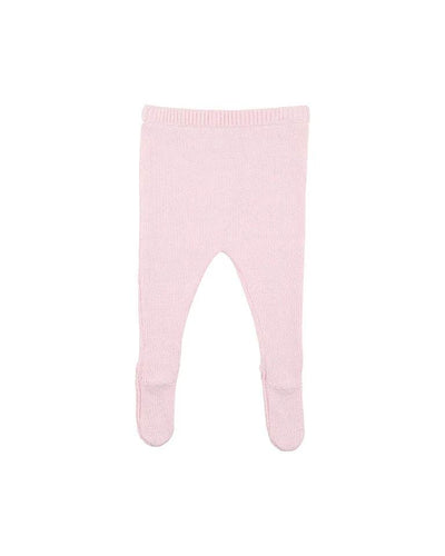 Bebe By Minihaha Margot Footed Knit Legging - Pink - Outlet Shop For Kids