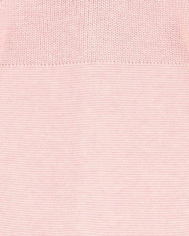 Bebe By Minihaha Molly Dusky Pink Collared Knitted Romper - Outlet Shop For Kids