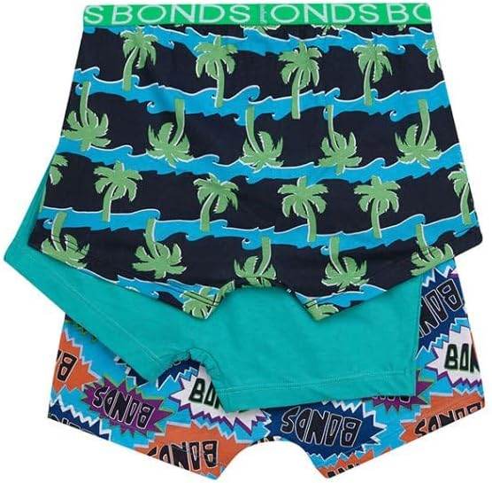 Bonds Boys 3 Pack Trunk - Kapow Logo - Outlet Shop For Kids