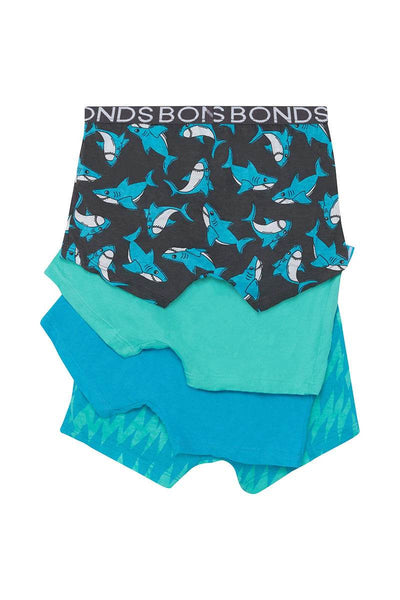 Bonds Boys Trunk 4 Pack - Ziggy Zig-Ah - Outlet Shop For Kids