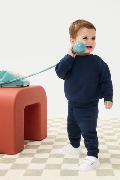 Bonds Essentials Fleece Pullover - Almost Midnight - Outlet Shop For Kids