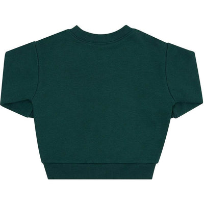 Bonds Everyday Fleece Pullover - Cotton Forest Gem - Outlet Shop For Kids