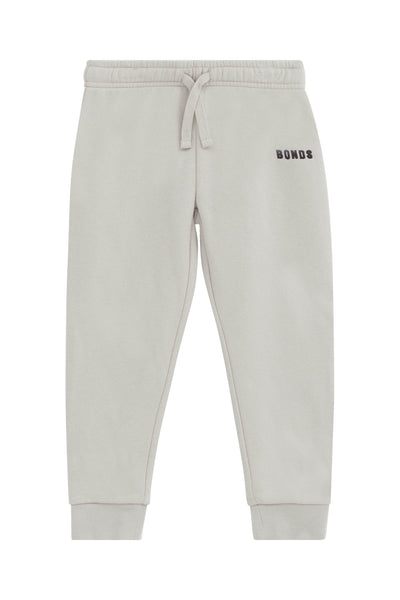 Bonds Everyday Fleece Trackie - Stone Throw - Outlet Shop For Kids