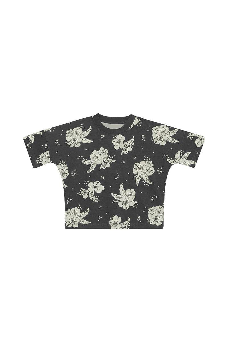 Bonds Kids Drop Shoulder Tee - Starlit Hibiscus - Outlet Shop For Kids