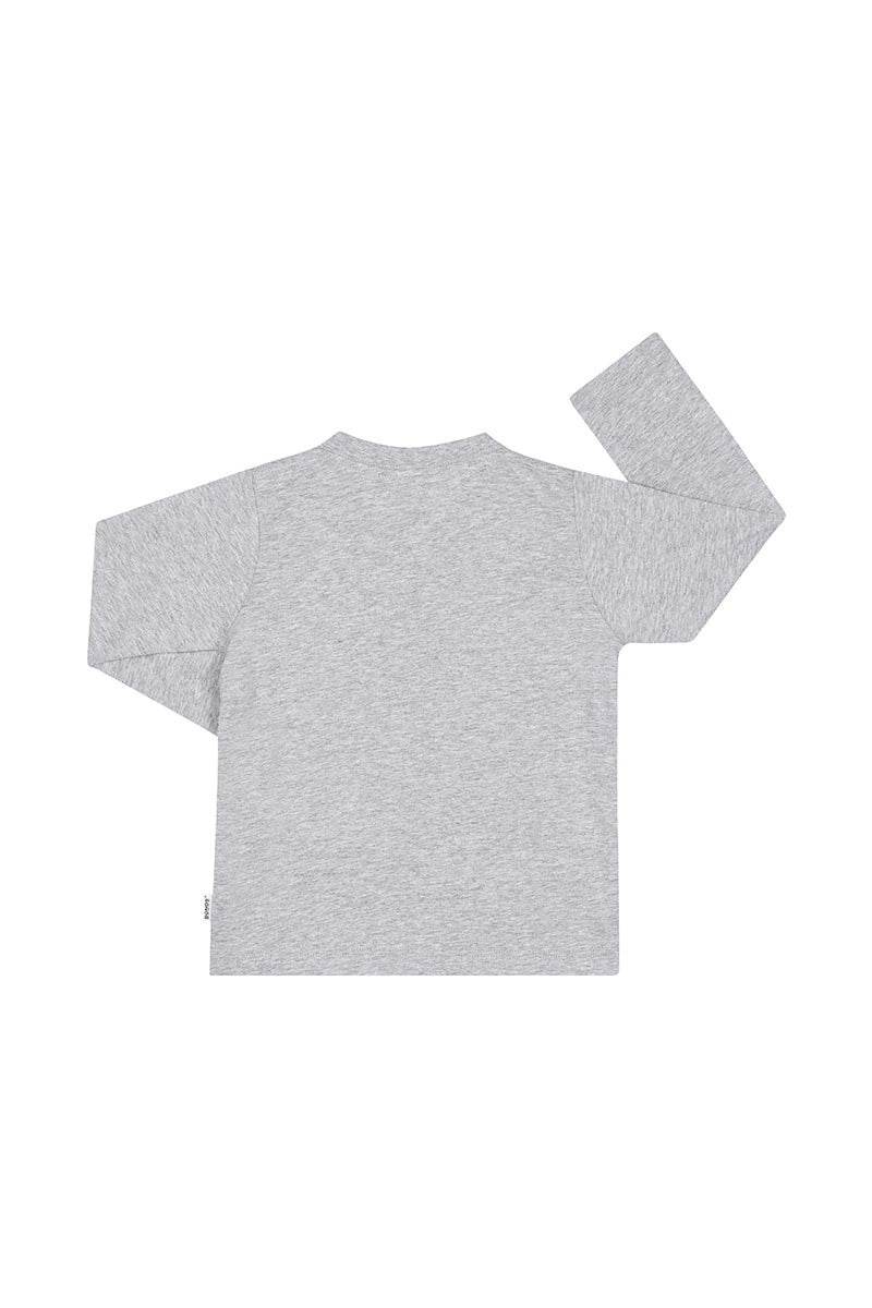 Bonds Kids Long Sleeve Crew Tee - New Grey Marle - Outlet Shop For Kids
