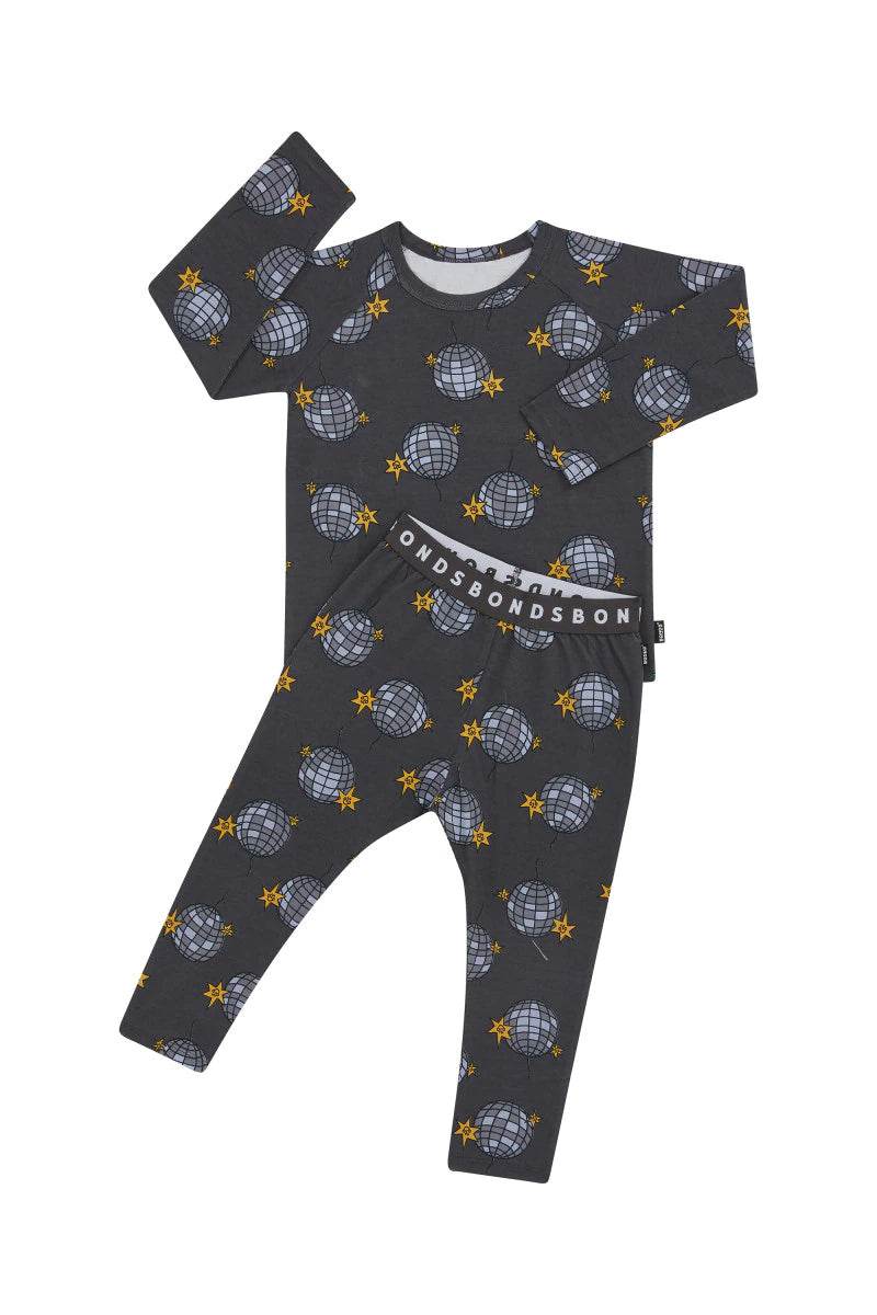 Bonds Kids Long Sleeve Sleep Set - Dark Disco - Outlet Shop For Kids