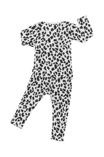Bonds Kids Long Sleeve Waffle Sleep Set - Leopard Print - Outlet Shop For Kids