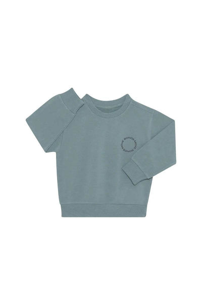 Bonds Kids Move Terry Pullover - Mountain Fog - Outlet Shop For Kids