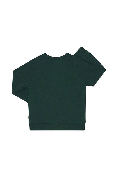 Bonds Kids Tech Sweats Pullover - Cotton Forest Gem - Outlet Shop For Kids