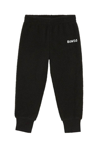 Bonds Kids Teddy Fleece Trackie - Nu Black - Outlet Shop For Kids