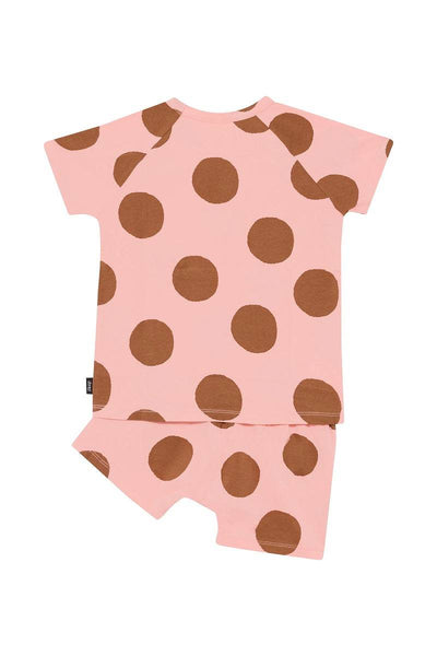 Bonds Kids Tee Sleep Set - Playful Spots Pink - Outlet Shop For Kids