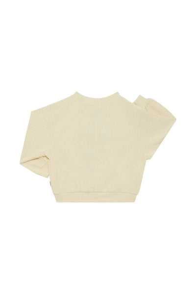 Bonds Kids Wide Rib Pullover - Post Yellow - Outlet Shop For Kids