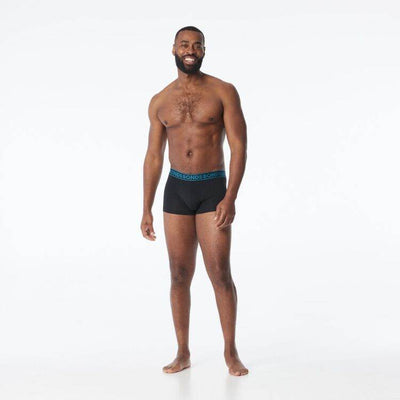 Bonds Men's Faves Trunks 3 Pack - Black With Teal/Red/White - Outlet Shop For Kids