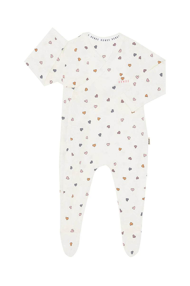 Bonds Newbies Zippy - Whispering Heart Marscapone - Outlet Shop For Kids