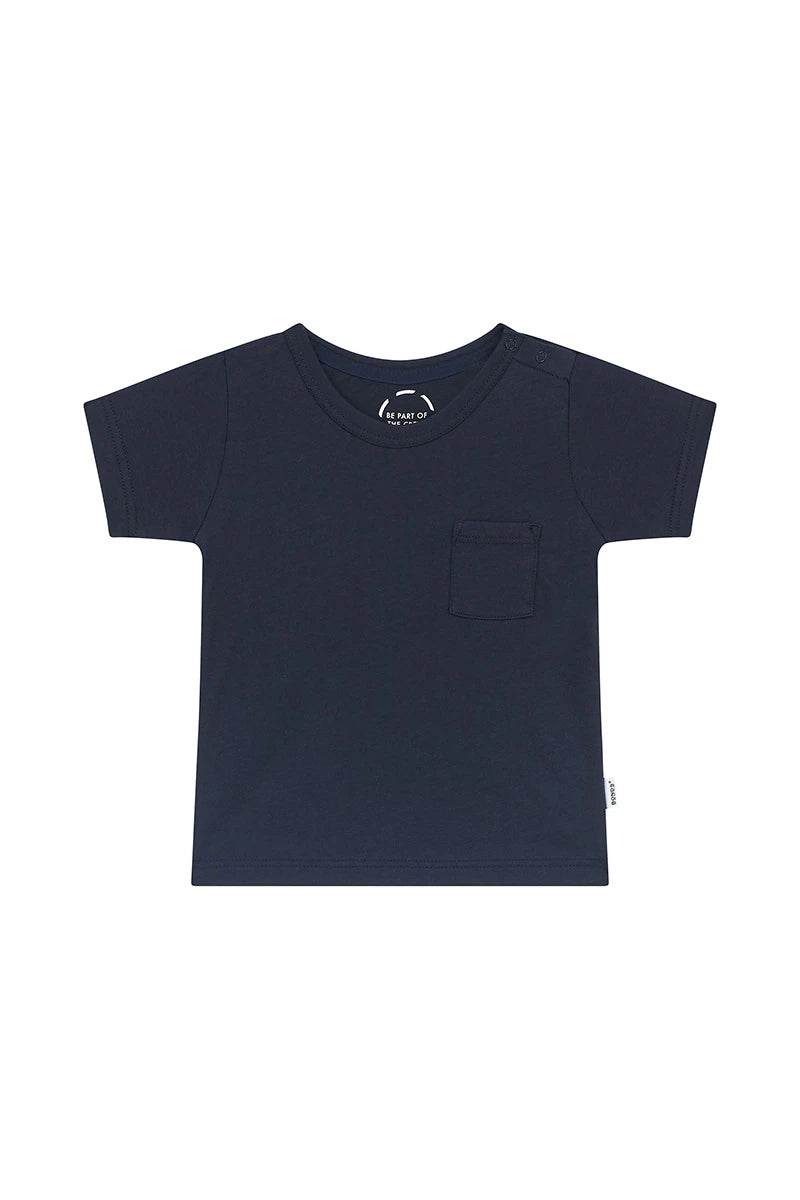 Bonds Short Sleeve Crew Tee - Nu Navy - Outlet Shop For Kids