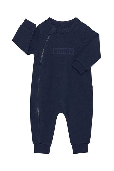 Bonds Tech Sweats Zip Wondersuit - Almost Midnight - Outlet Shop For Kids