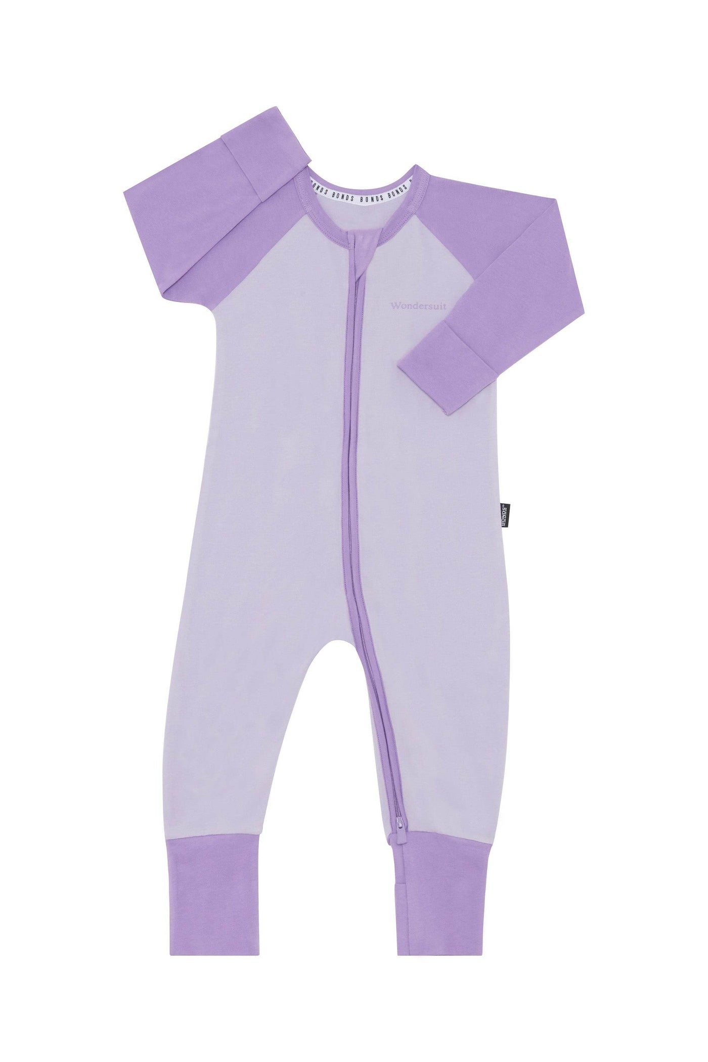 Bonds Value Zip Wondersuit - Lilac Fluff / Lilac Ice - Outlet Shop For Kids