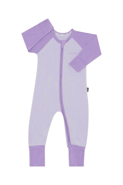 Bonds Value Zip Wondersuit - Lilac Fluff / Lilac Ice - Outlet Shop For Kids