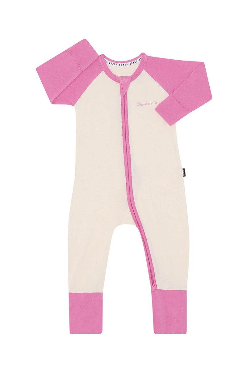 Bonds Value Zip Wondersuit - Lolly Ice / Macadamia - Outlet Shop For Kids