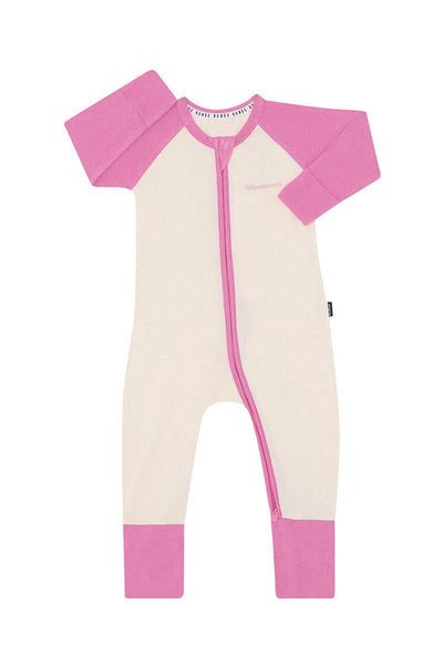 Bonds Value Zip Wondersuit - Lolly Ice / Macadamia - Outlet Shop For Kids
