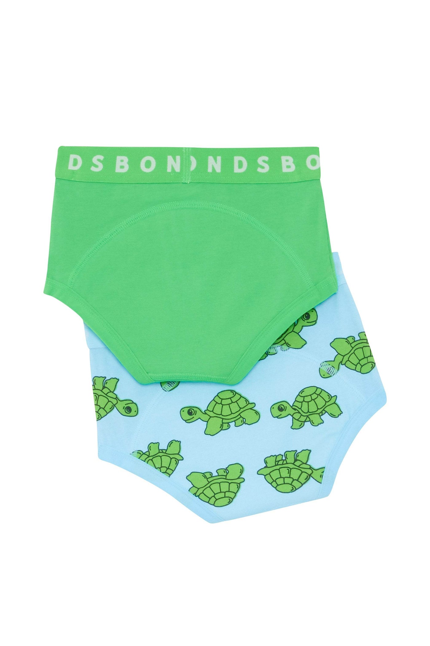 Bonds Whoopsies Toilet Training Undies 2 Pack - Slow & Steady/Major Key Green - Outlet Shop For Kids