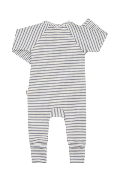 Bonds Wide Needle Rib Coverall - Paris Purple/Marscapone - Outlet Shop For Kids