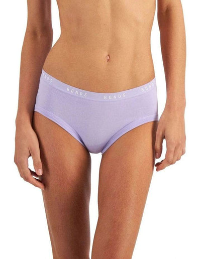 Bonds Womens Cottontails Midi Briefs 3 Pack - Still Life Stripe - Outlet Shop For Kids