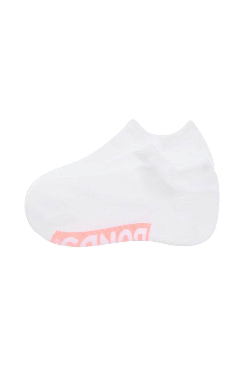 Bonds Womens Logo Cushioned No Show Socks 3 Pack - Love Bird / Normadic Orange / Raspberry Rave - Outlet Shop For Kids