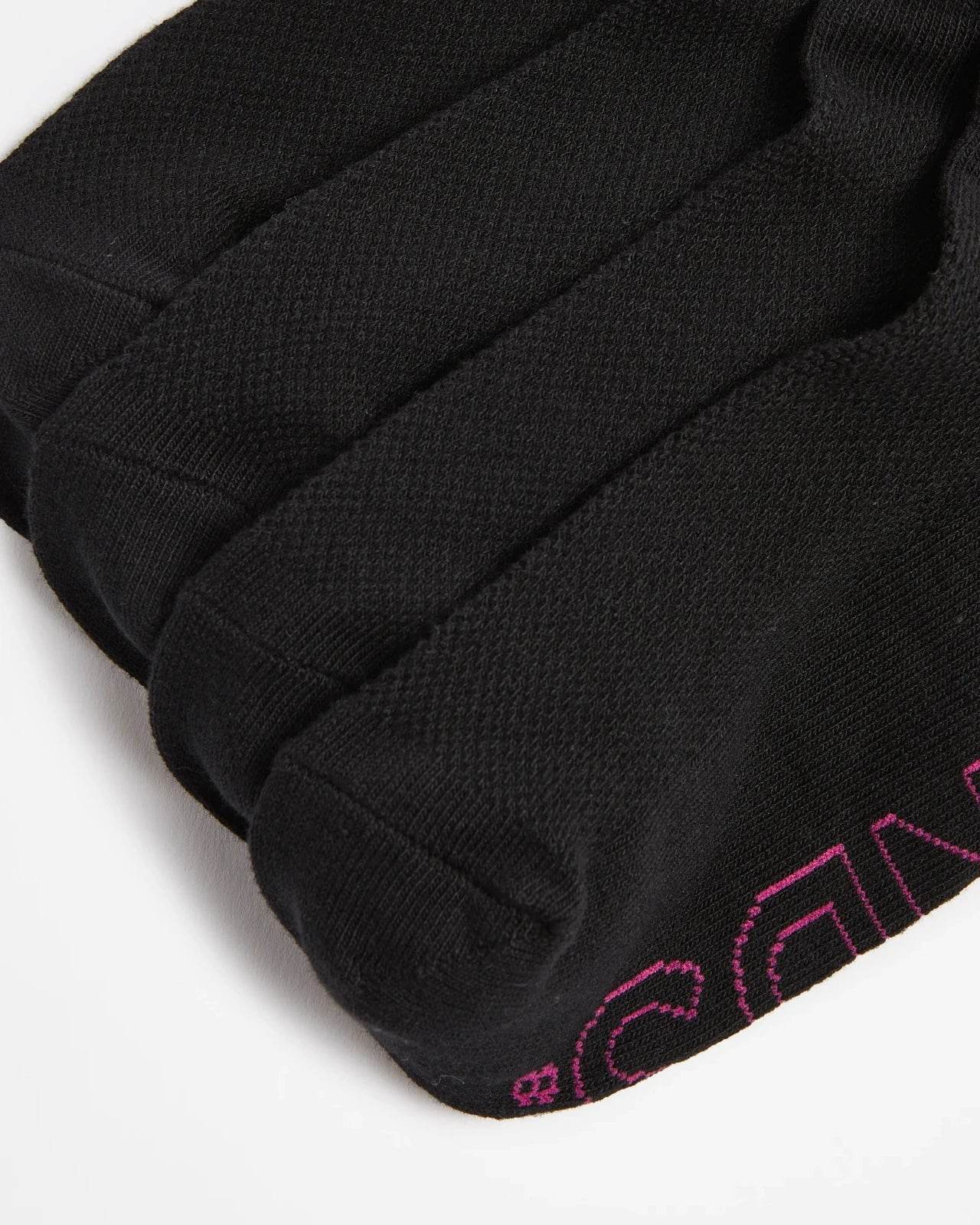Bonds Women's Logo Light Low Cut Socks 4 Pack - Black - Outlet Shop For Kids