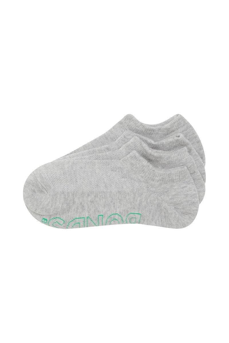 Bonds Womens Logo Light No Show Socks 4 Pack - Grey Base - Outlet Shop For Kids