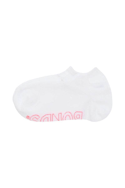 Bonds Womens Logo Light No Show Socks 4 Pack - White - Outlet Shop For Kids
