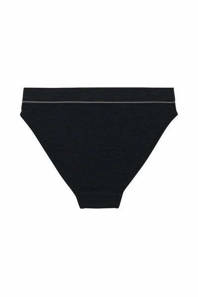 Bonds Womens Retro Rib Hi Bikini 2 Pack - Black/Black - Outlet Shop For Kids