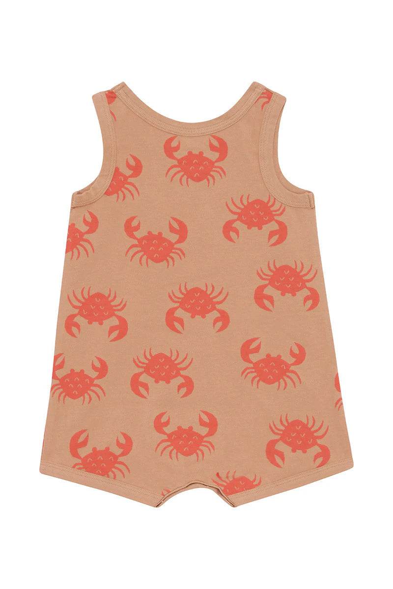 Bonds Wondercool Hot Days Suit - Crabby Crab Natural - Outlet Shop For Kids