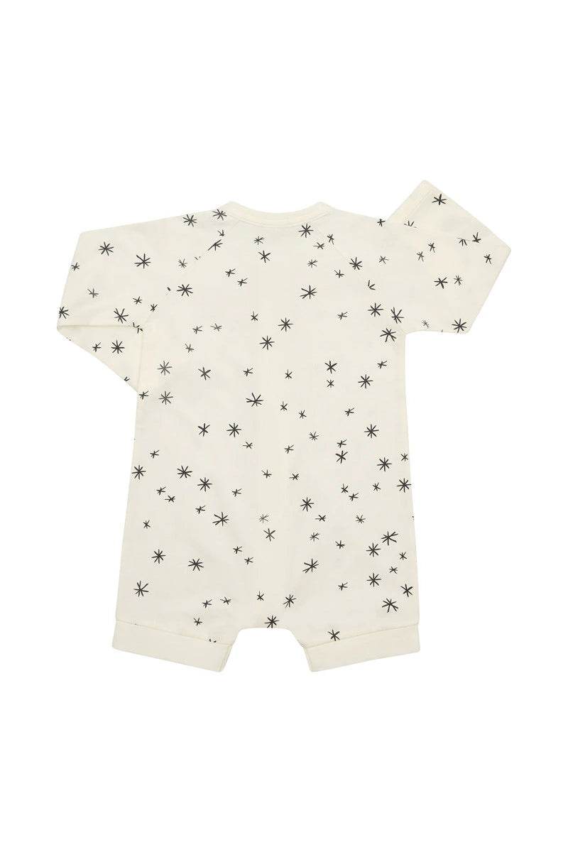 Bonds Wonderfresh Long Sleeve Romper Crayon Star Marscapone