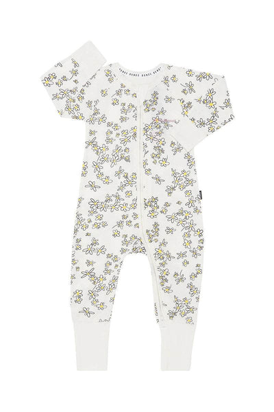 Bonds Zip Wondersuit - Field Of Daisies Marscarpone - Outlet Shop For Kids
