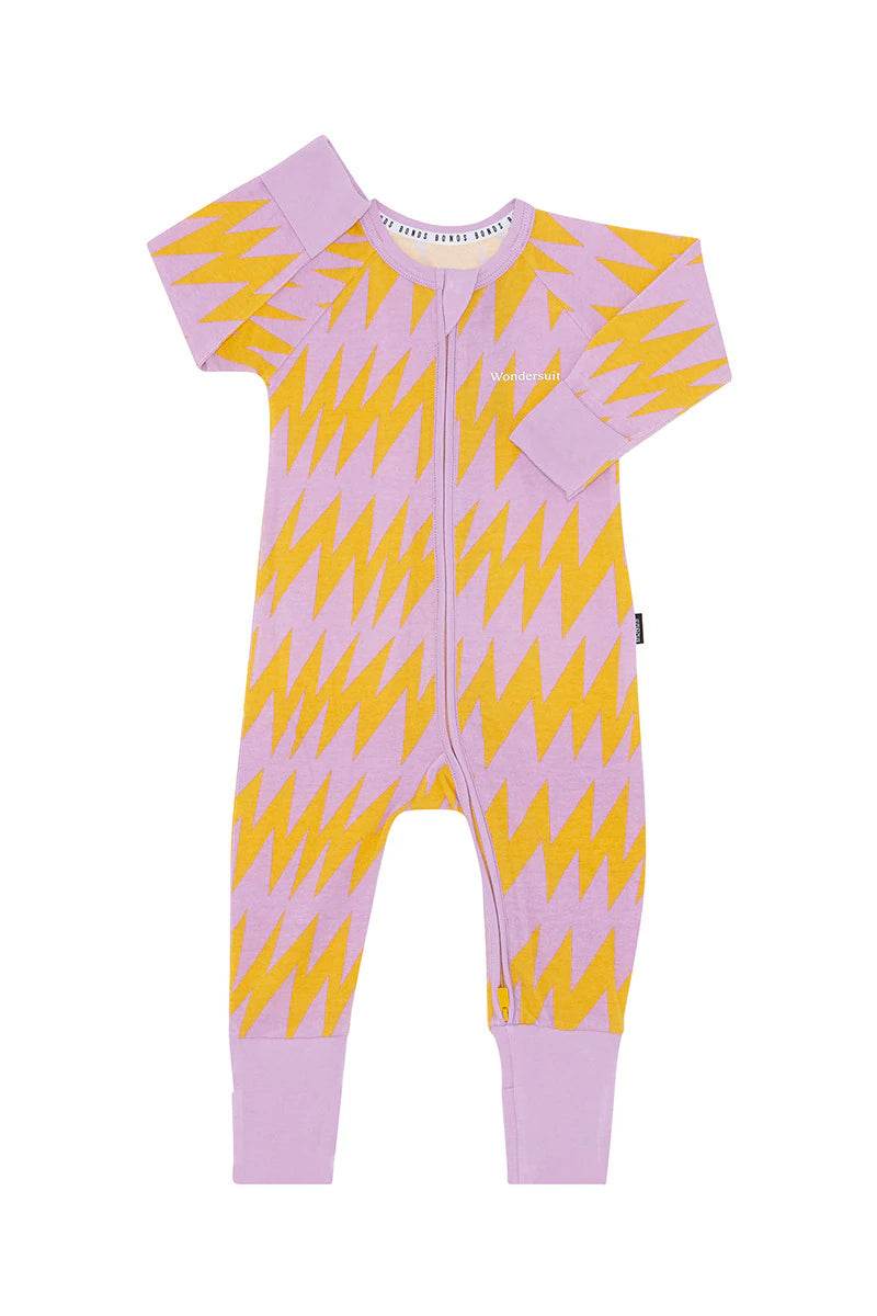 Bonds Zip Wondersuit - Ziggy Zig-Ah Lilac - Outlet Shop For Kids
