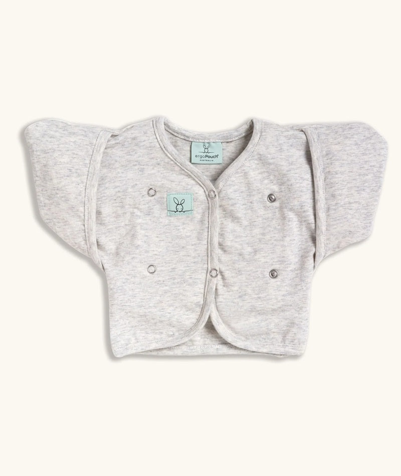 ergoPouch Australia Butterfly Cardi - Grey Marle