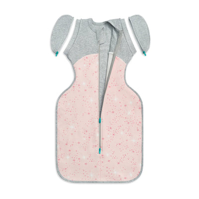 Love To Dream Swaddle Up™ Transition Bag Fleece 1.5 TOG - Rose North Star