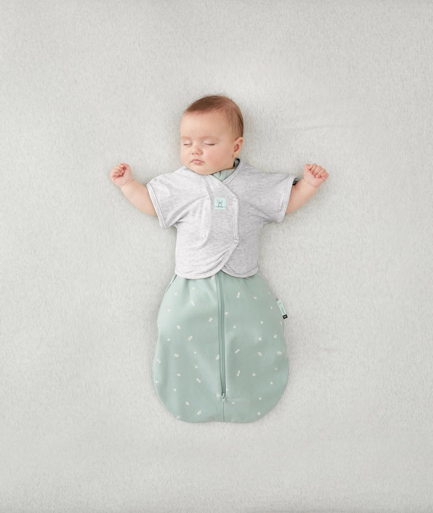 ergoPouch Australia Cocoon Sleep Set - Sage/Grey Marle