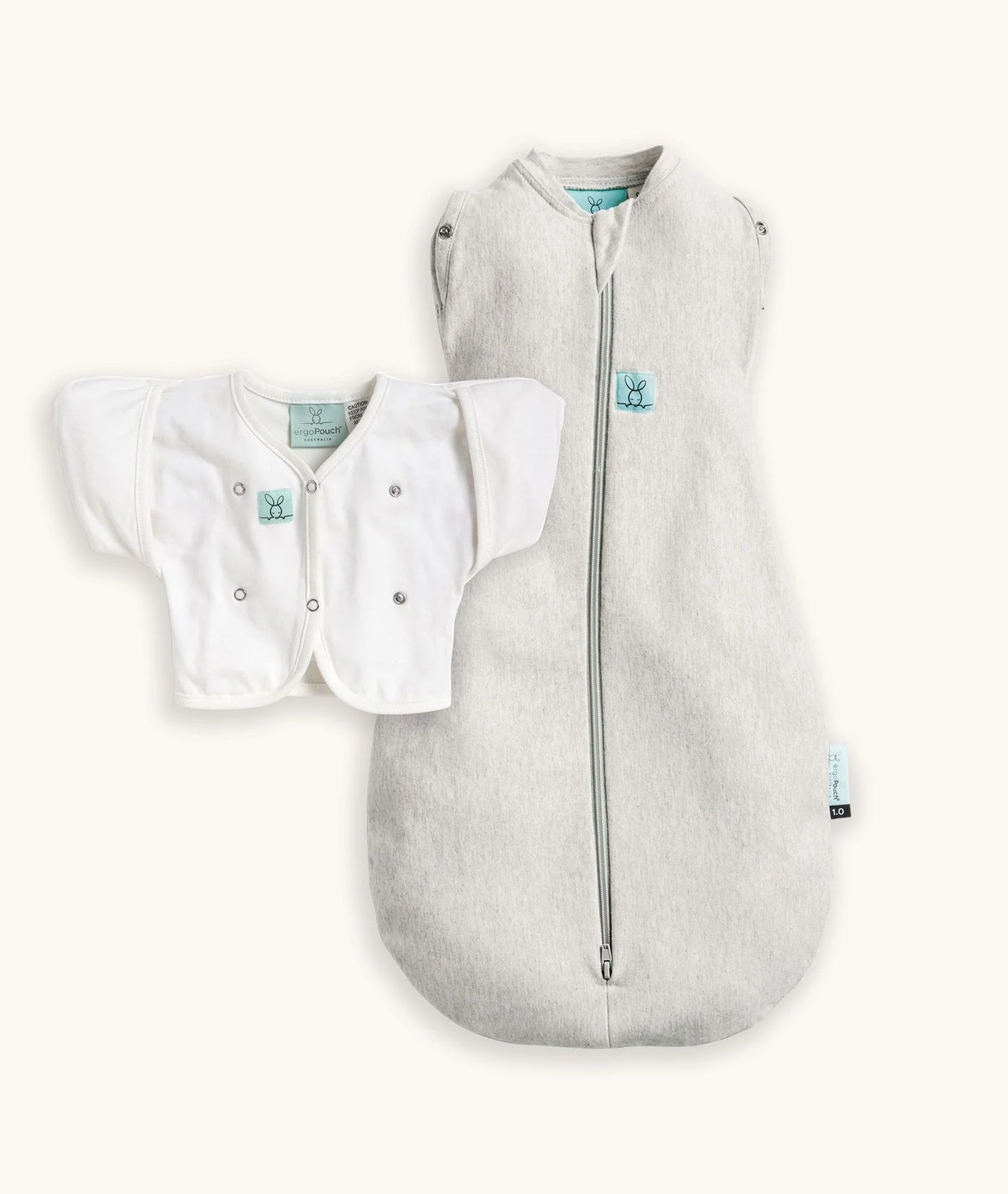 ergoPouch Australia Cocoon Sleep Set - Grey Marle