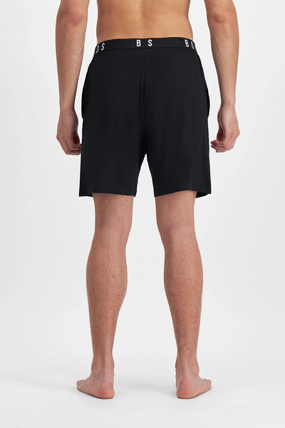 Bonds Mens Sleep Viscose Bamboo Short - Black