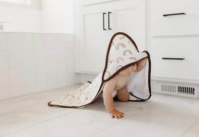 Copper Pearl Hooded Towel - Kona Multi Rainbow - Outlet Shop For Kids