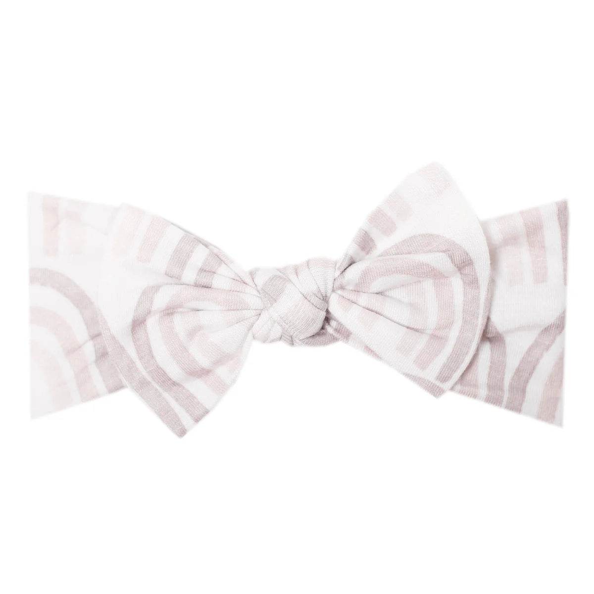 Copper Pearl Knit Headband - Bliss Neutral Rainbow - Outlet Shop For Kids