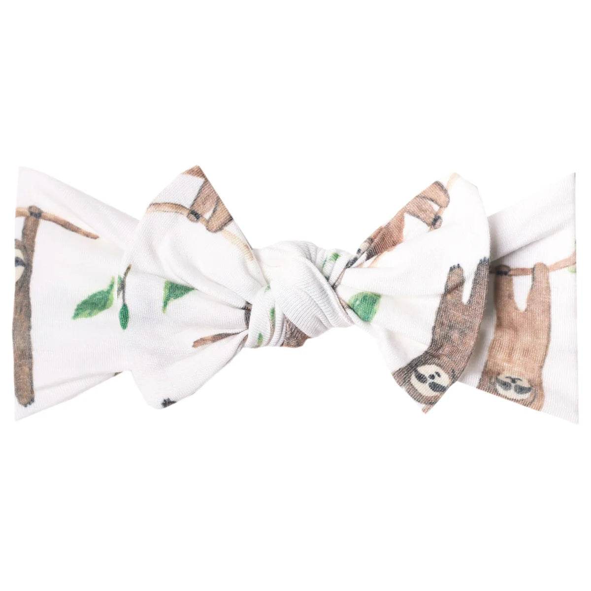 Copper Pearl Knit Headband - Noah Sloth - Outlet Shop For Kids