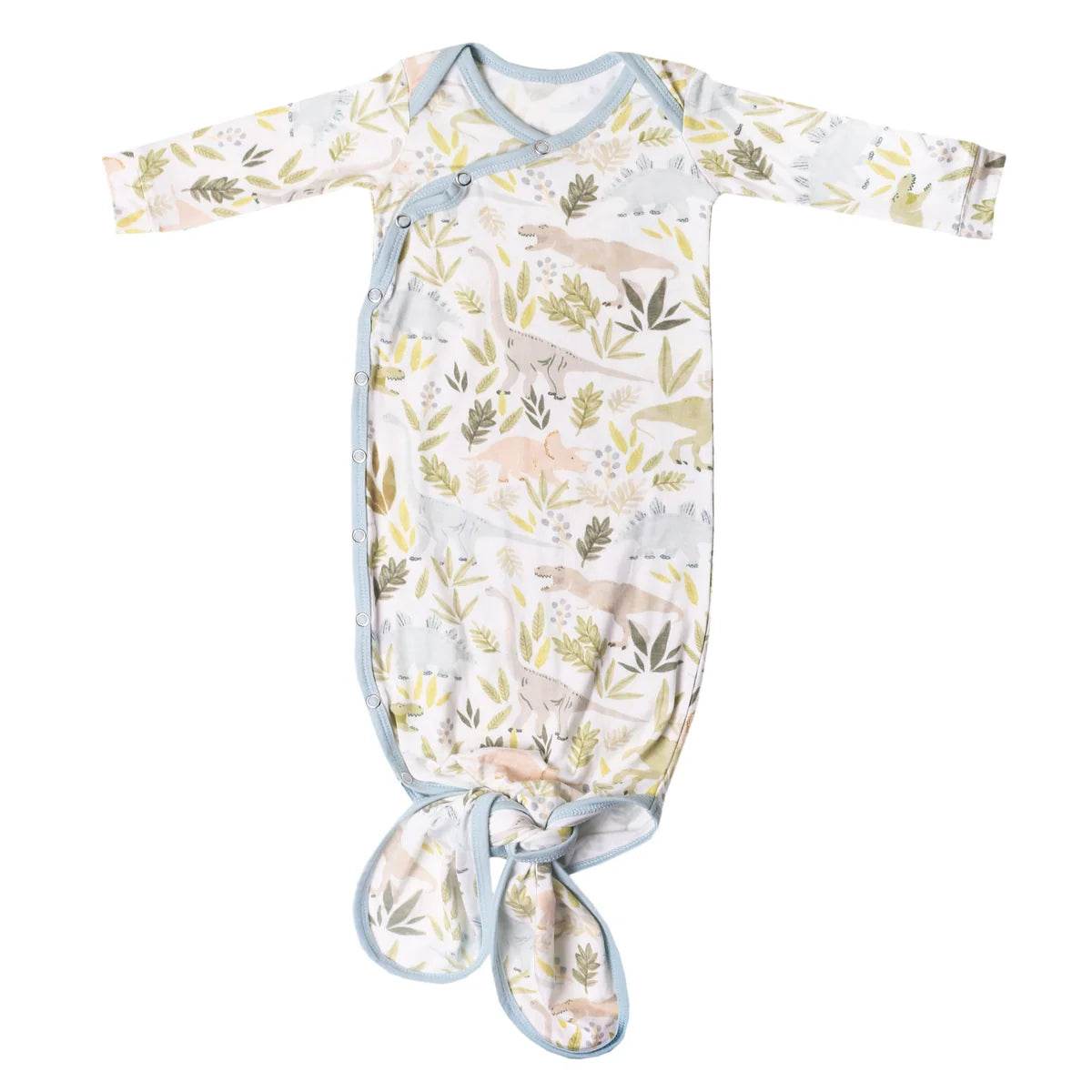 Copper Pearl Knotted Gown - Rex Dinosaurs - Outlet Shop For Kids