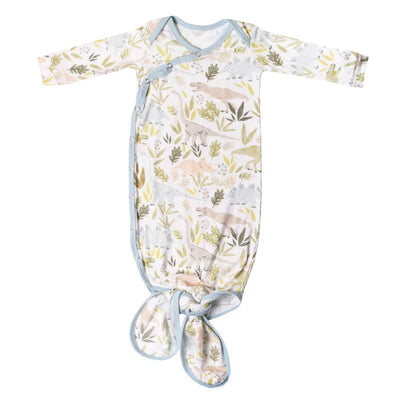 Copper Pearl Knotted Gown - Rex Dinosaurs - Outlet Shop For Kids