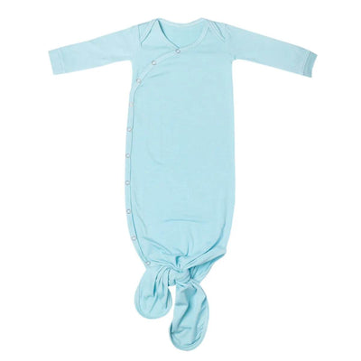 Copper Pearl Knotted Gown - Sonny Pale Blue - Outlet Shop For Kids